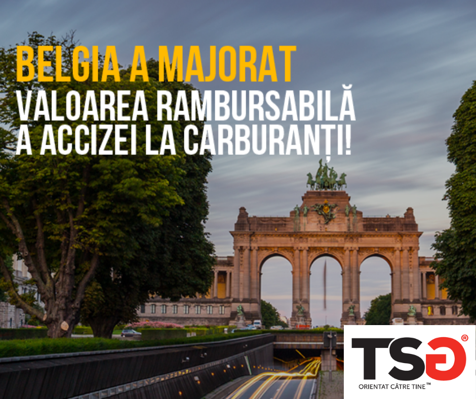 2018.06 Valoarea rambursabila a accizei in Belgia a fost majorata