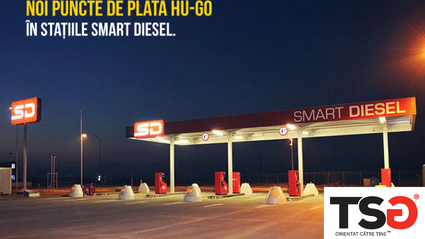 2019.04 Plata HU-GO direct cu cardul de carburant in statiile Smart Diesel