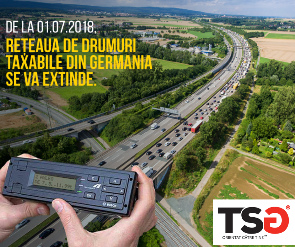 2018.06 Extinderea retelei de drumuri taxabile din Germania