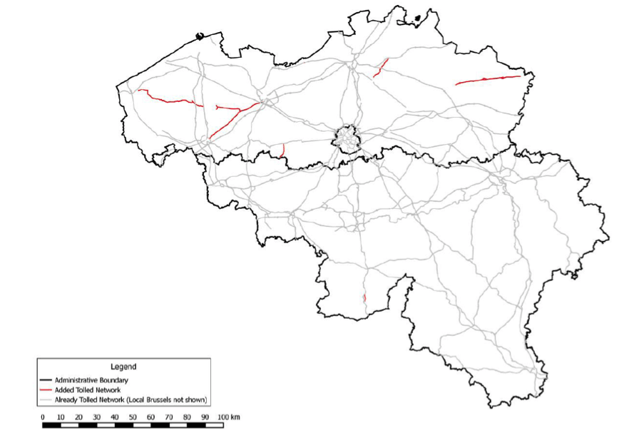 taxe de drum Flandra